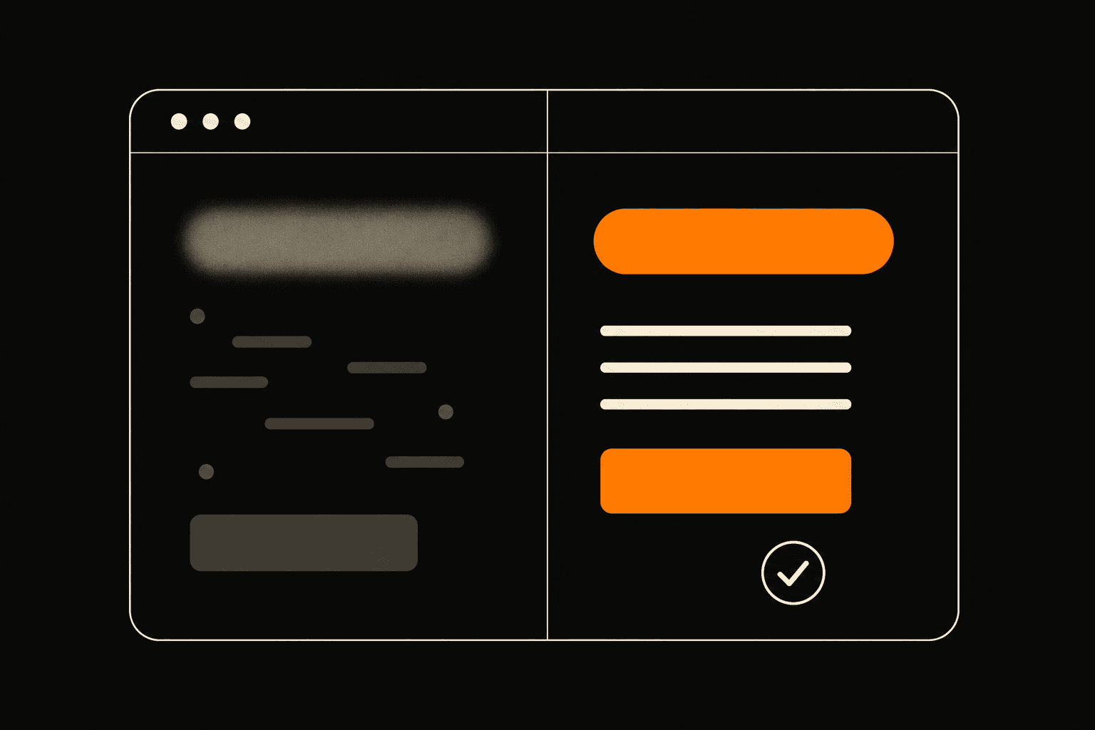 Website before and after: a clear offer